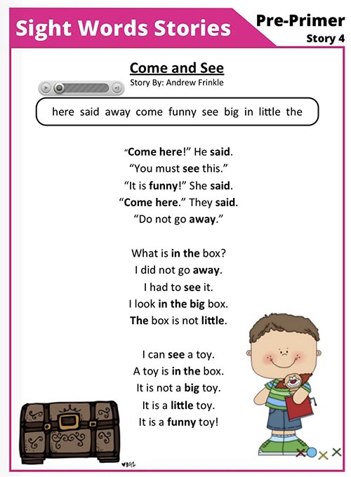 Giới thiệu bộ sách tiếng Anh "Sight Word"
